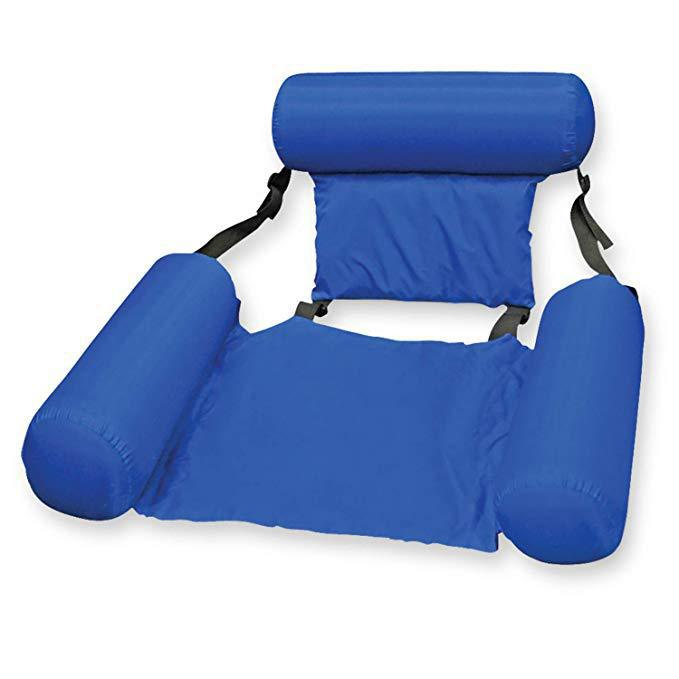 Hamacón Flotante Inflable Plegable